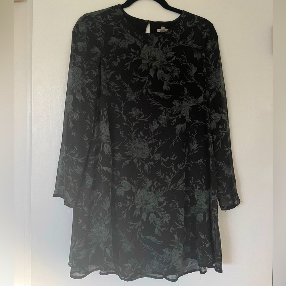 Long Sleeve Mini Dress Urban Outfitters